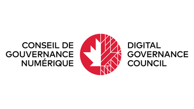 数字治理委员会标志。数字政府委员会（Conseil de Gouvernance Numerique）。